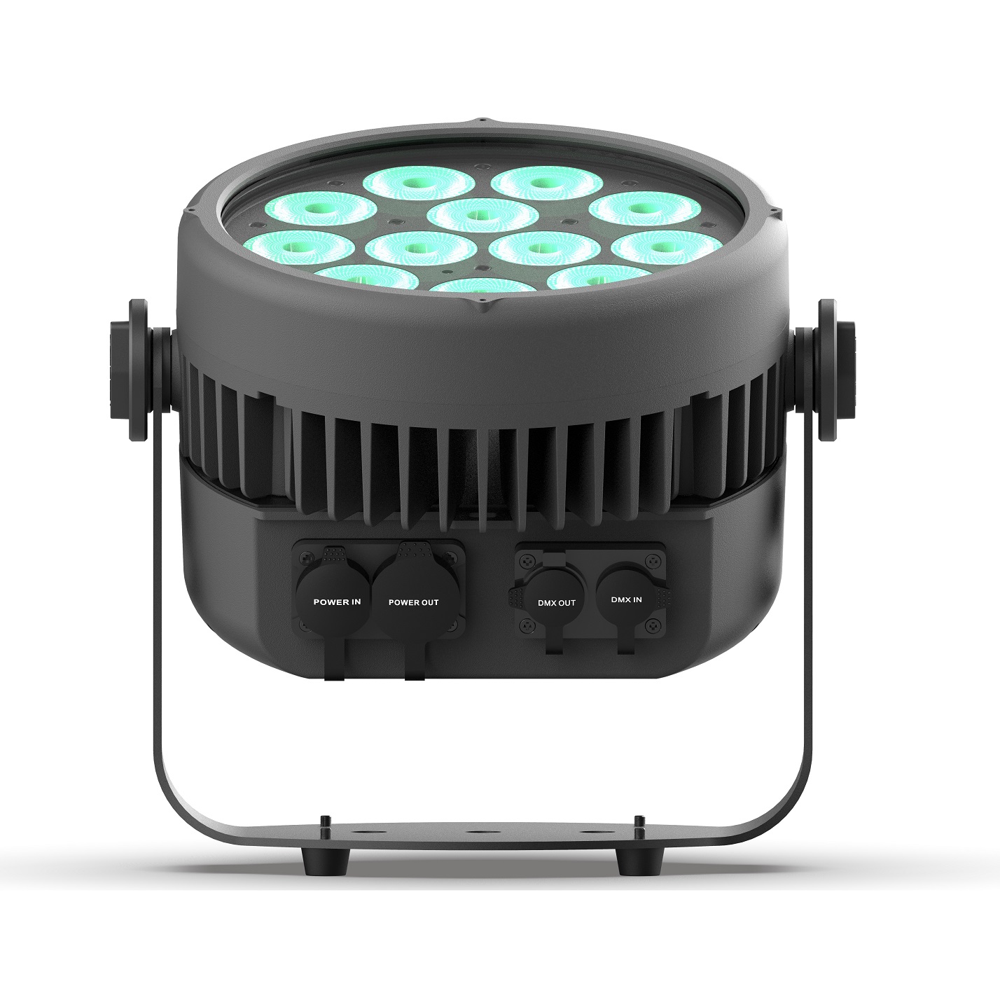 Wireless DMX Waterproof Par Light 12x10W Rgbw 4in1 LED outdoor par
